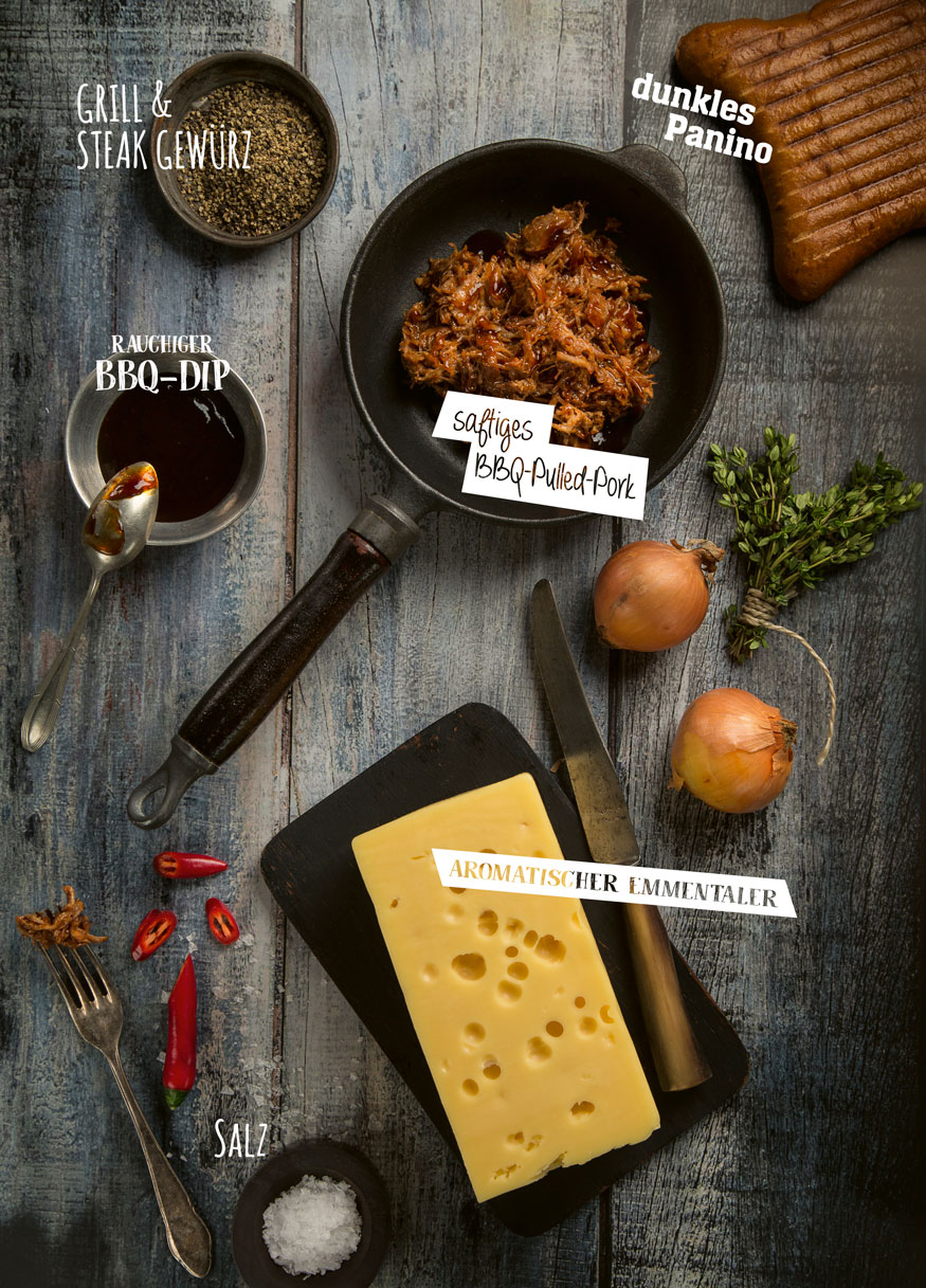 Pulled Pork Panini Zutaten ibis Hotels Snacks & Drinks Speisekarte designed by food & co by baum & garten foodagentur in Frankfurt