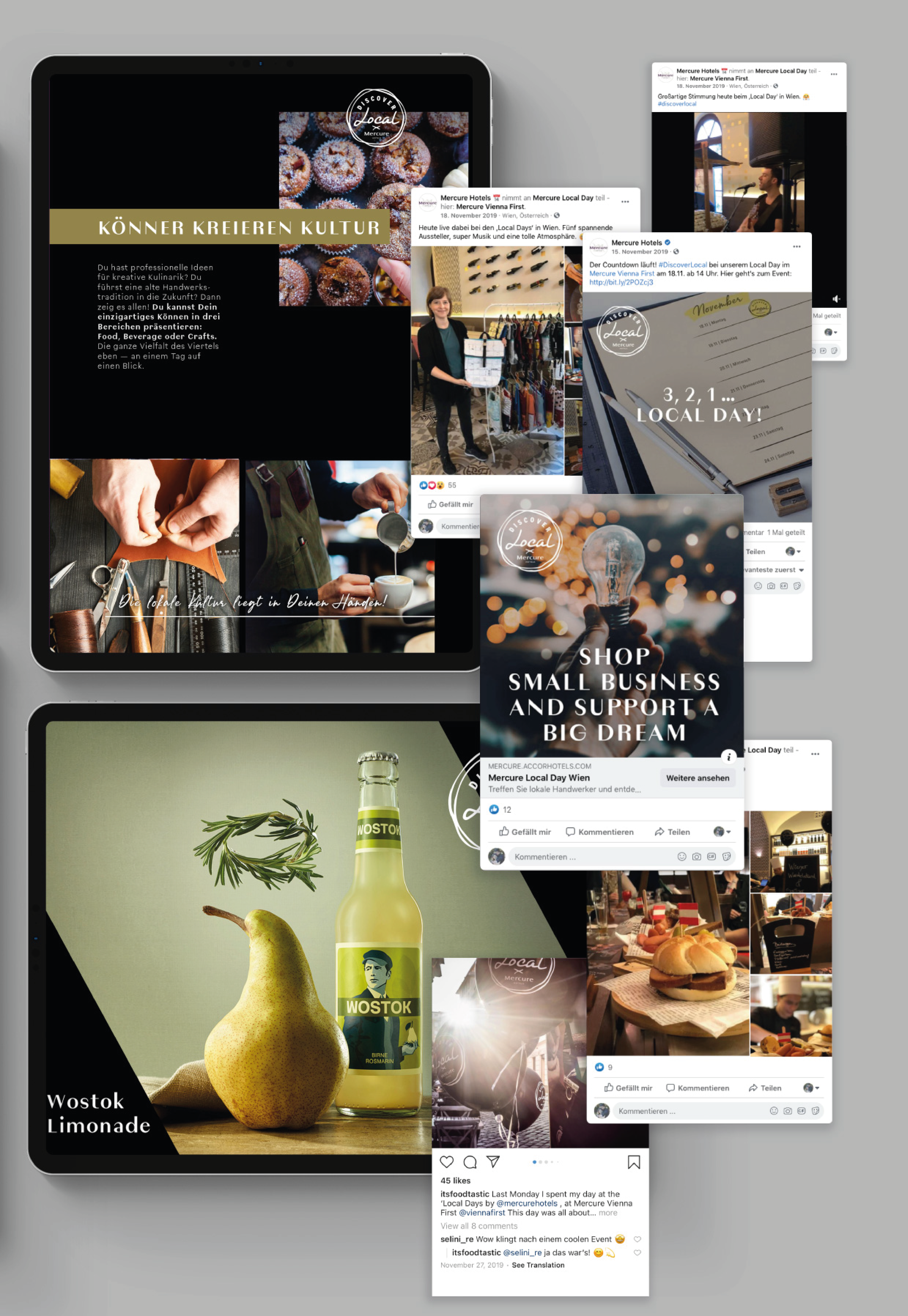 Werbeagentur Kommunikation Mercure Hotels Food & Co