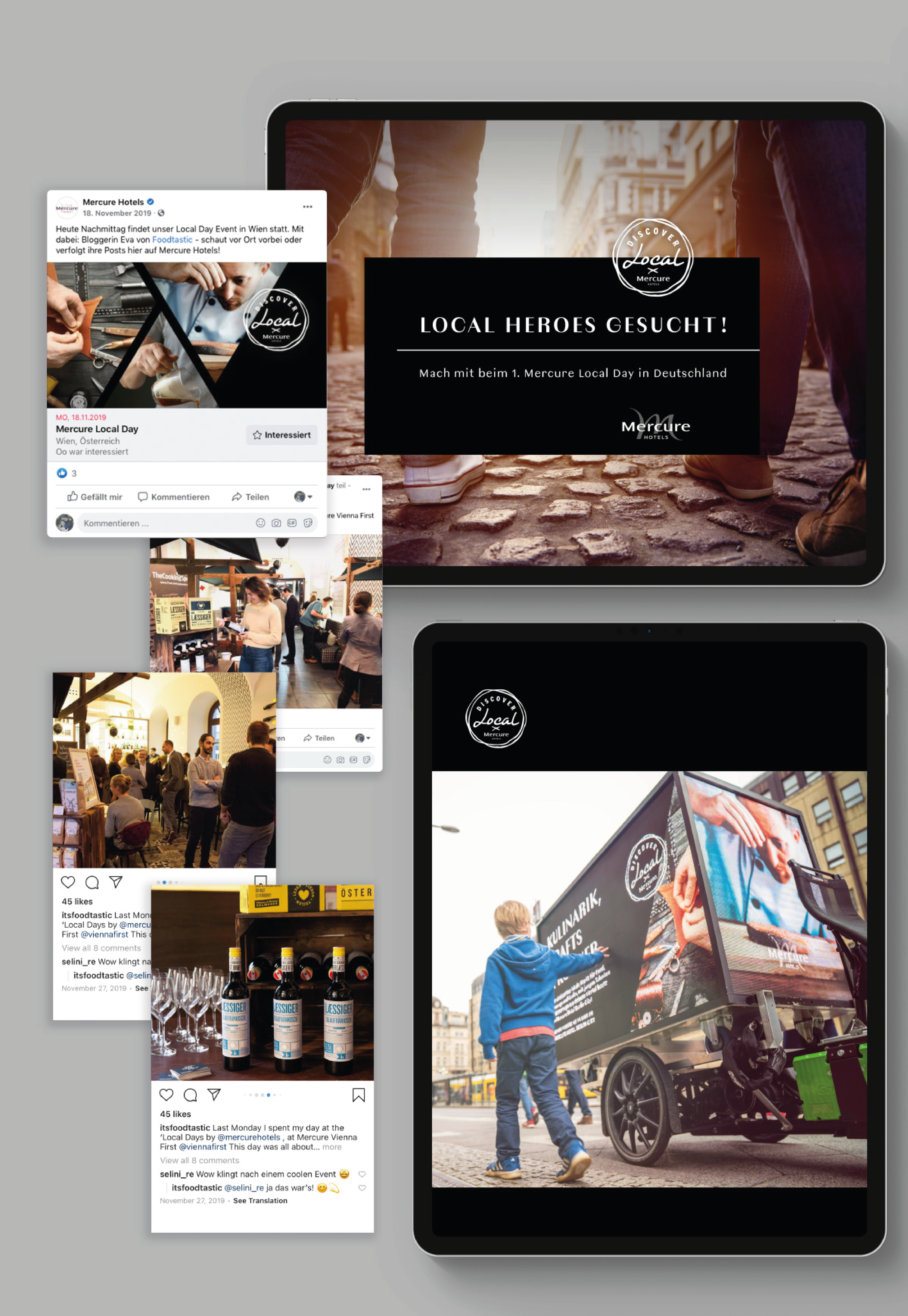 Werbeagentur Kommunikation Mercure Hotels Food & Co