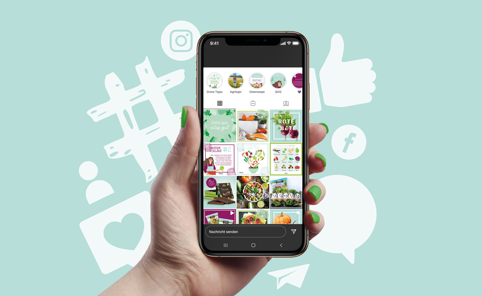 Foodagentur Food & Co Kommunikation Social Media Florette