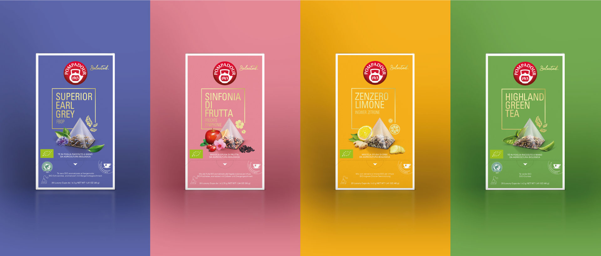 Foodagentur Food & Co Kommunikation Packaging Design Teekanne