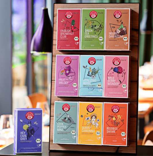 Werbeagentur Packaging Design Teekanne Food & Co